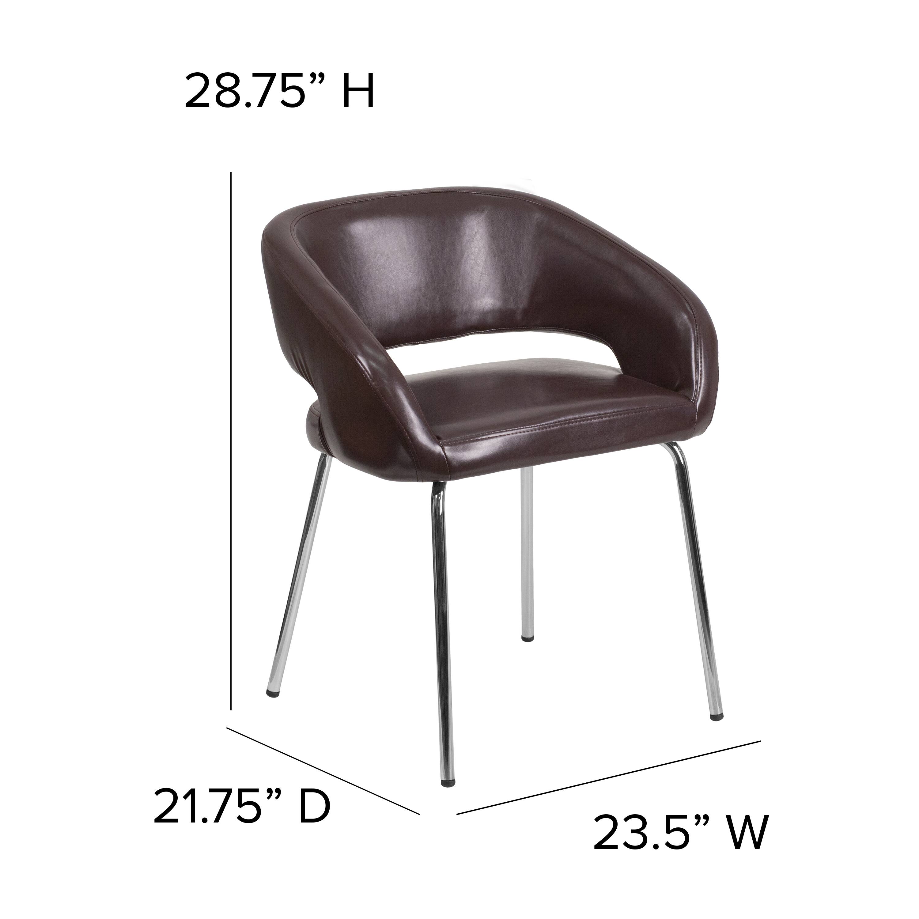 28.75" H  
21.75" D  
23.5" W