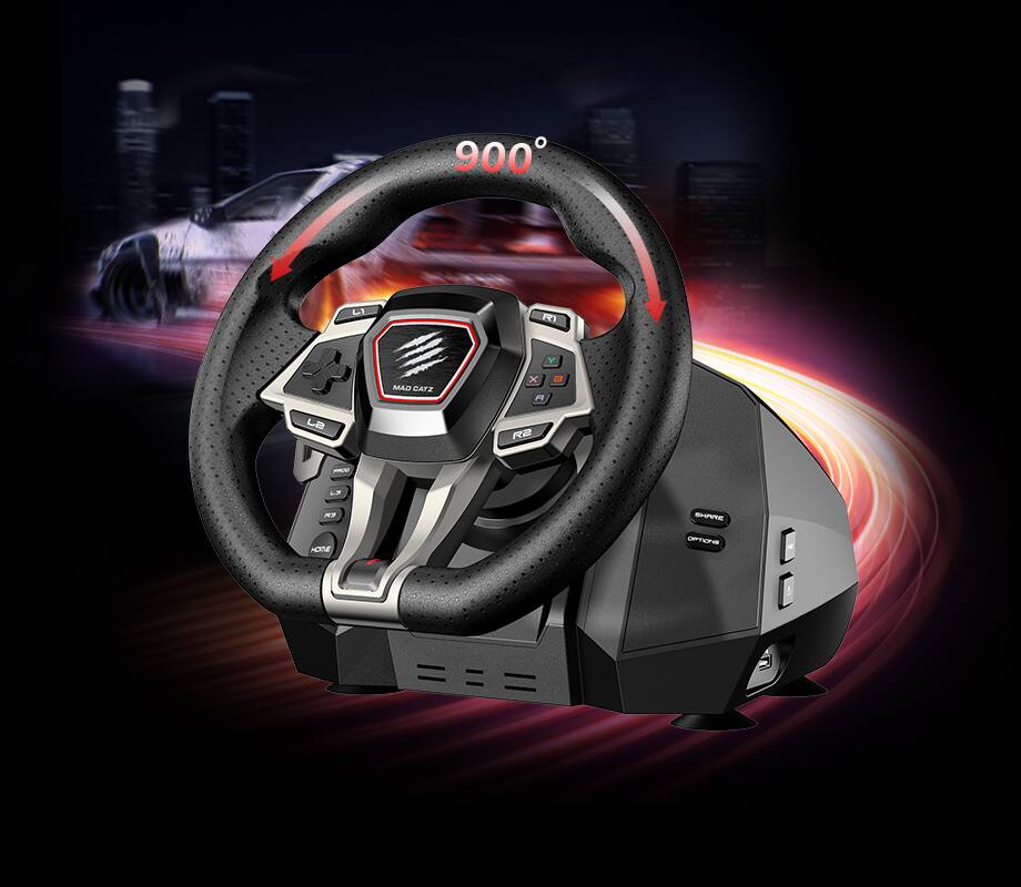 Mad Catz Mad Catz M.2.X. PRO Force Feedback Racing Wheel with