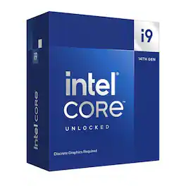 Intel - Core i9-14900KF 14th Gen 24-Core 32-Thread - 4.4GHz (6.0GHz Turbo) Socket LGA 1700 Unlocked Desktop Processor - Multi