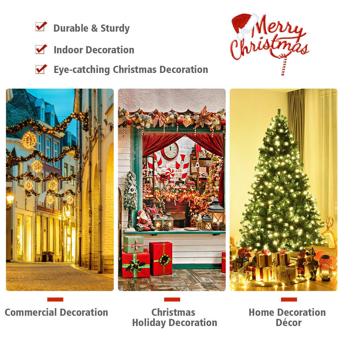 - Durable & Sturdy
- Indoor Decoration
- Eye-catching Christmas Decoration

Merry Christmas

Commercial Decoration

Christmas Holiday Decoration

Home Decoration Décor