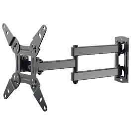 Dazzed Corner - Full Motion TV Monitor Wall Mount for 13-42'' Screens, Swivel Tilt, VESA 200x200 - Black