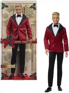 Mattel - Barbie Signature 2026 Holiday Ken, Blonde - COLLECTIBLES - Multicolor