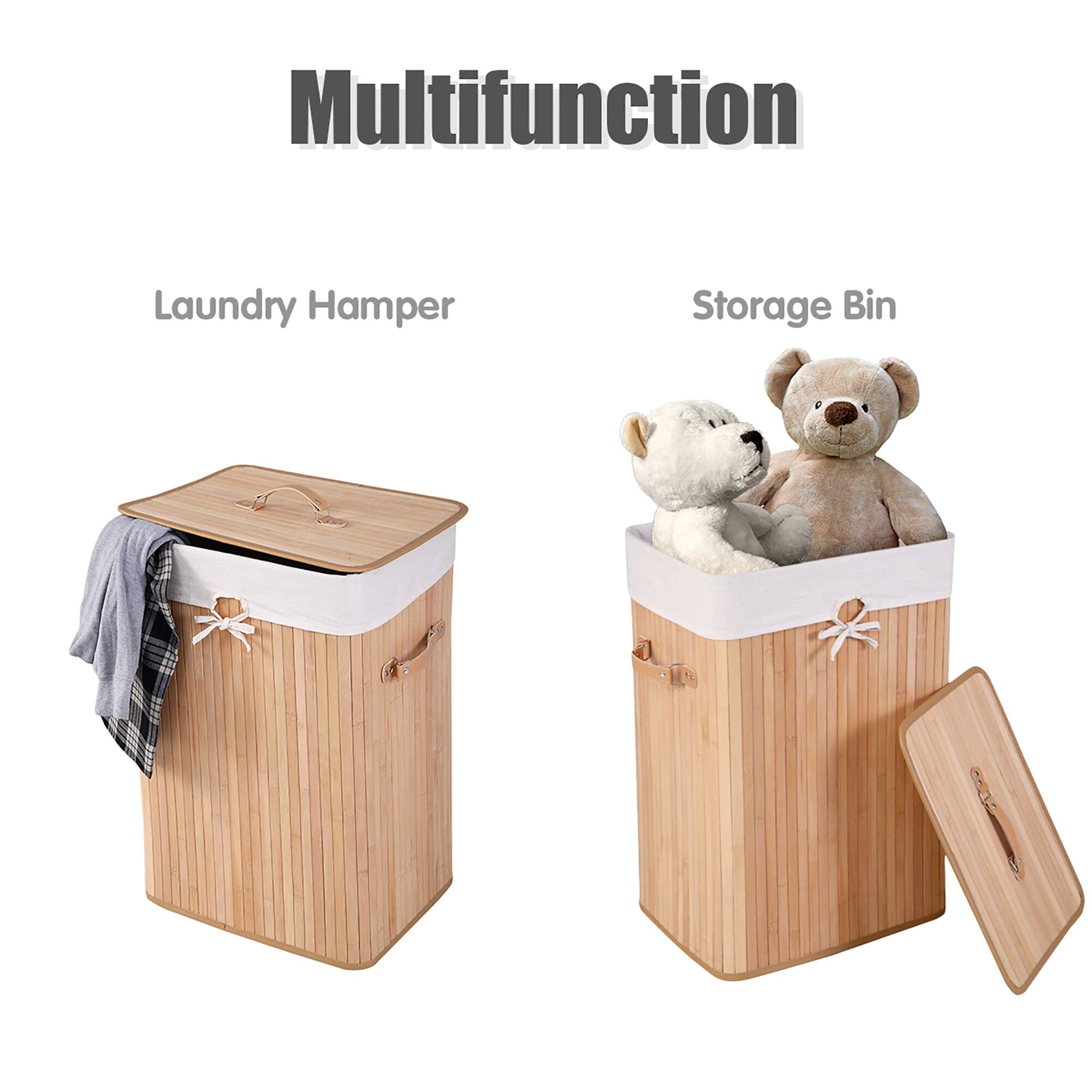 Multifunction Laundry Hamper Storage Bin