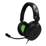 4Gamers - C6-100 Headset - XBOX, PS4/PS5, Switch, Switch 2, PC - Black - Green