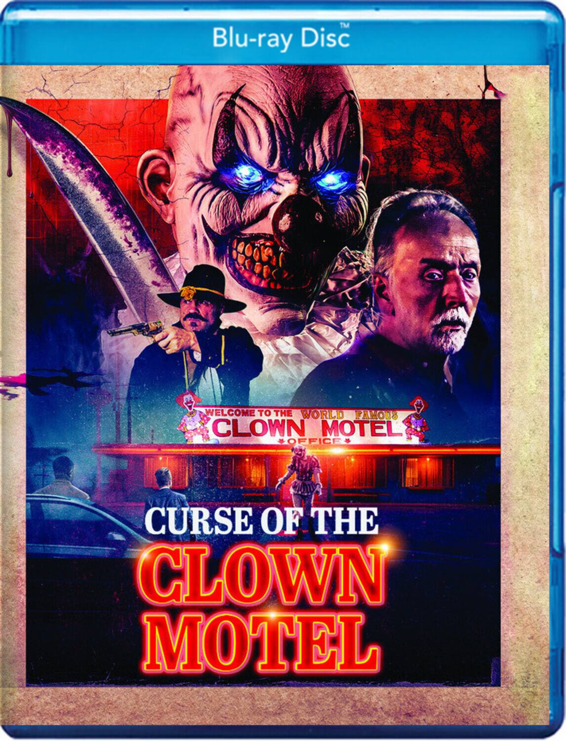 Front. The Curse Of The Clown Motel   - BLU-RAY.