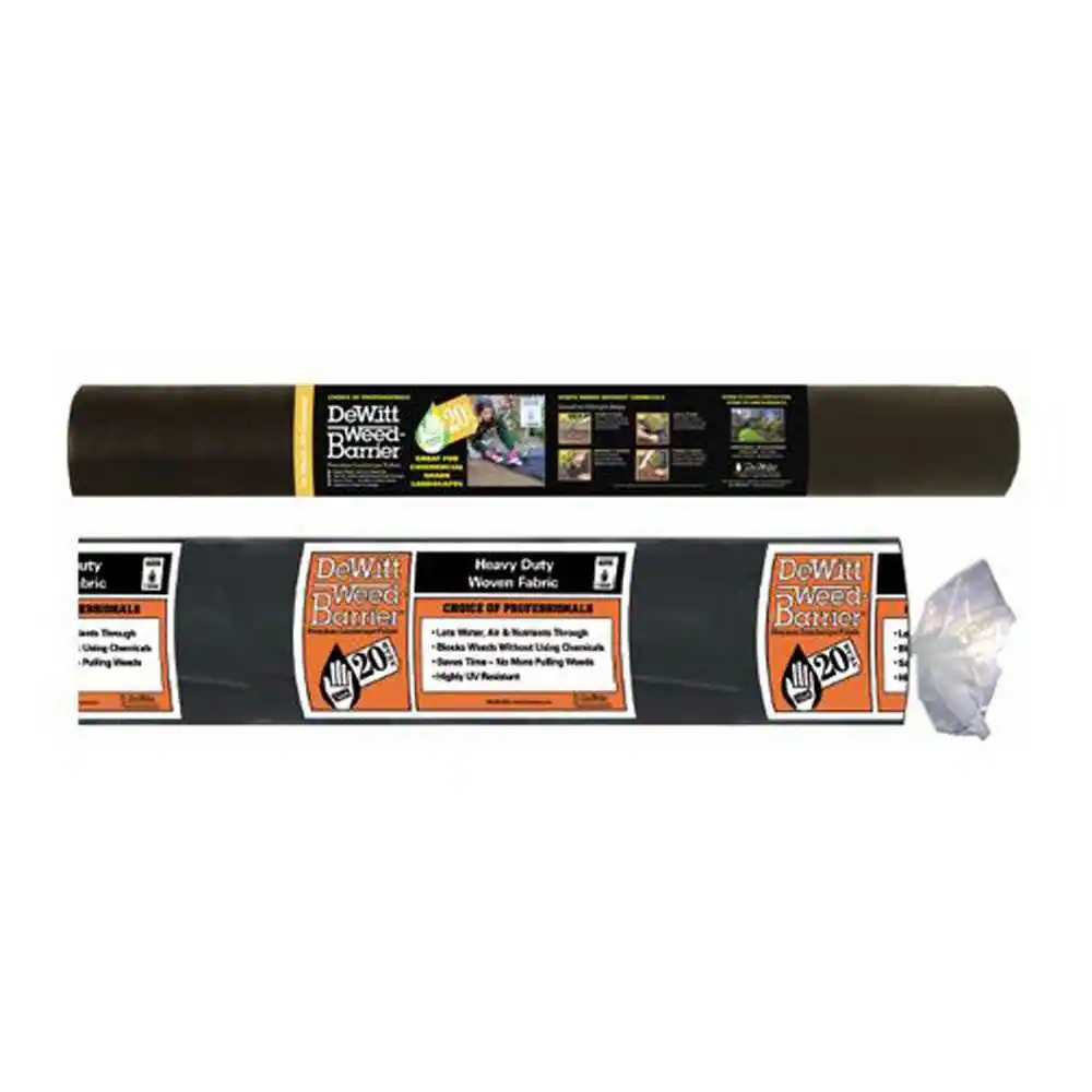DeWitt - 20 Year 4.1oz 3' x 250' Home & Commercial Landscape Weed Barrier Fabric - Brown