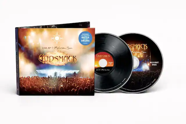LIVE AT Mohegan Sun
FEATURING THE LEGENDARY BATTLE OF THE DRUMS
GODSMACK
AUDIO CD
BLU-RAY DISC