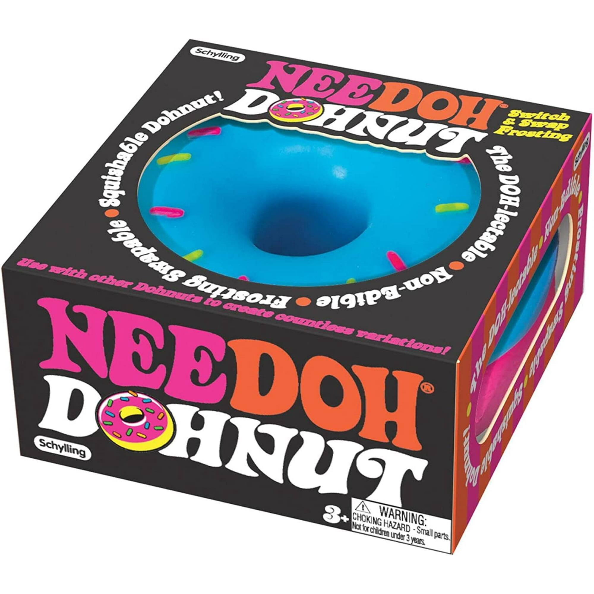 Schylling Needoh! Dohnut! Switch & Swap Frosting - The Doh-lectable Doughnut! Use with other Swapable Needoh! Dohnuts Frosting to create countless variations! Schylling. WARNING: HAZARD for children under 3 years - Small parts.