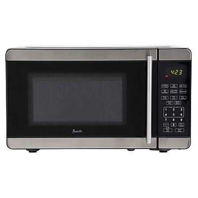 Front. Avanti - 0.7 Cu. Ft. Countertop Microwave, 700W (MO7103SST) - Black/Stainless Steel.