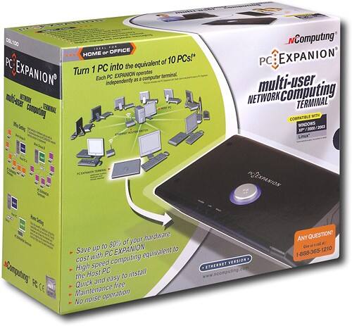 Angle Standard. NComputing - PCExpanion Multi-User Network Computing Terminal.