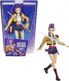 Mattel - KPop Demon Hunters HUNTR/X: Rumi “How It's Done" Doll (KPDH) - COLLECTIBLES - Multicolor