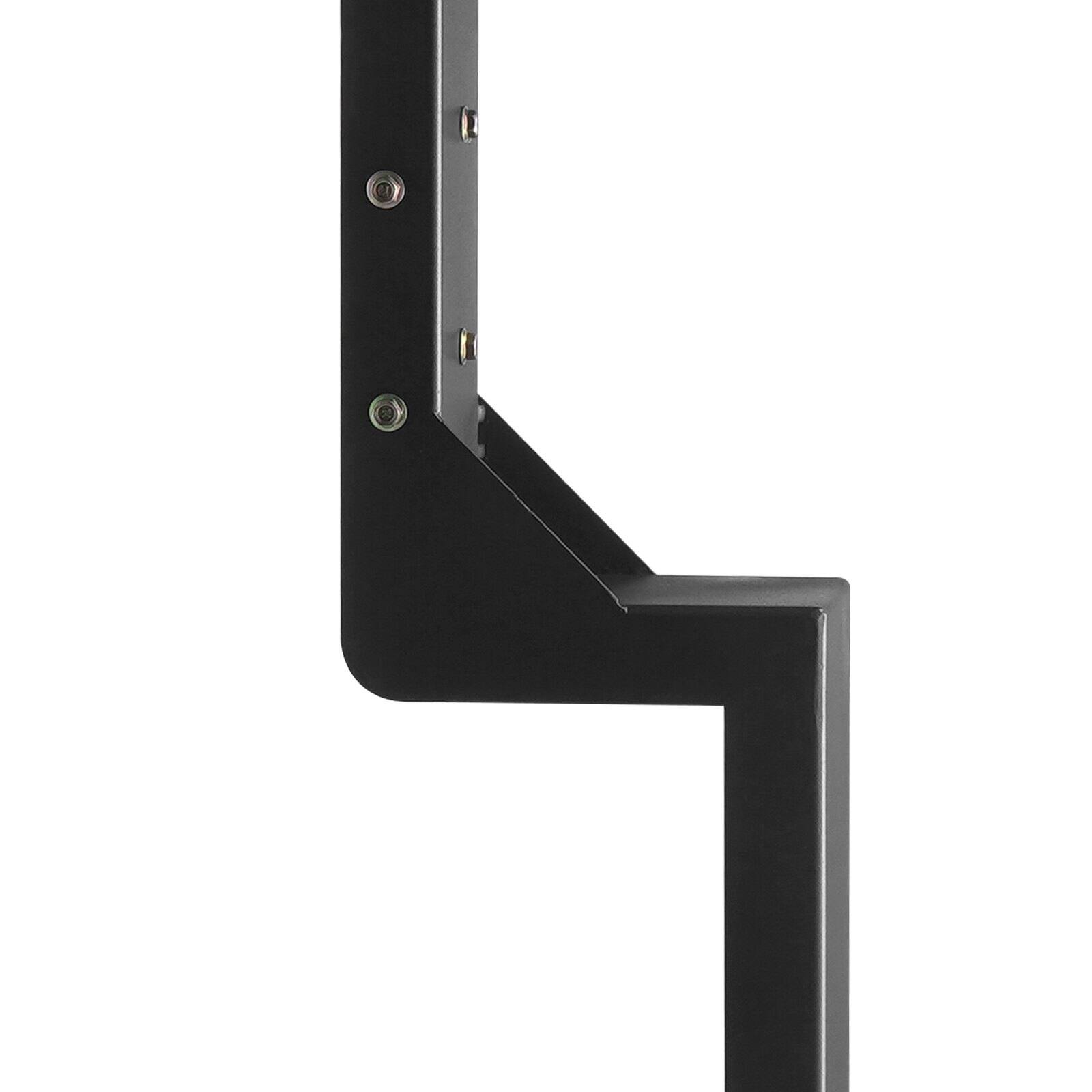 Glintex - Fence Post Anchor Repair Kit 6 Pack 3.5x3.5 Inch Heavy Duty Steel Ground Spikes Fixing Broken,Tilted Wood Fence Posts.