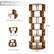 Product Size
Hold Up to 28-32 Pairs
Top Storage
23" Square Base
59.8"