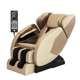 Essen Blissed - Favor MM450 Full Body Zero Gravity with Shiatsu Massage Chai - Khaki