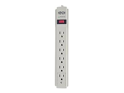 Tripp Lite - Protect It! 6-Outlet Surge Protector, 15' Cord - Gray/Silver