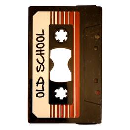 Think 3Fold - "Old School" 80's Retro Cassette Metal Magnet Bottle Opener - Brown