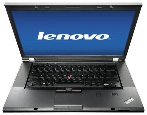 Front Standard. Lenovo - ThinkPad 15.6" Laptop - 4GB Memory - 500GB Hard Drive - Black.