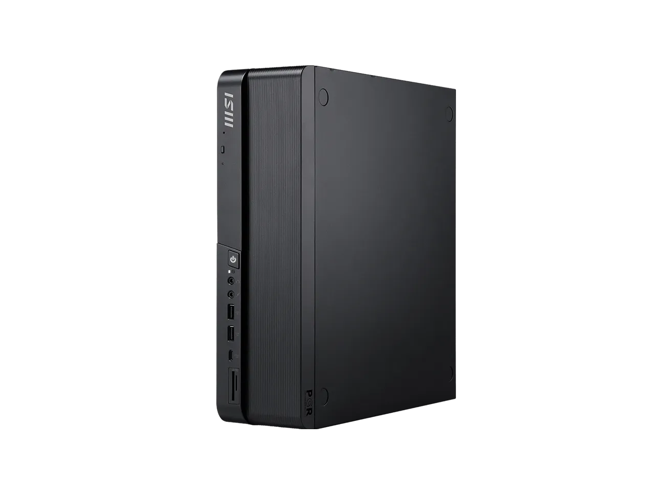 Front. MSI - MSI PRO DP80 A14TAG-028US, i5-14400F, 16GB, 1TB SSD, RTX 3050 6G, WiFi 6, Win 11 Pro, 3Y - Black.