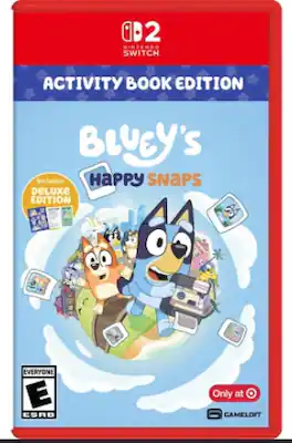 BLUEY'S HAPPY SNAPS: ACTIVITY BOOK EDITION - Nintendo Switch 2 - Nintendo Switch 2