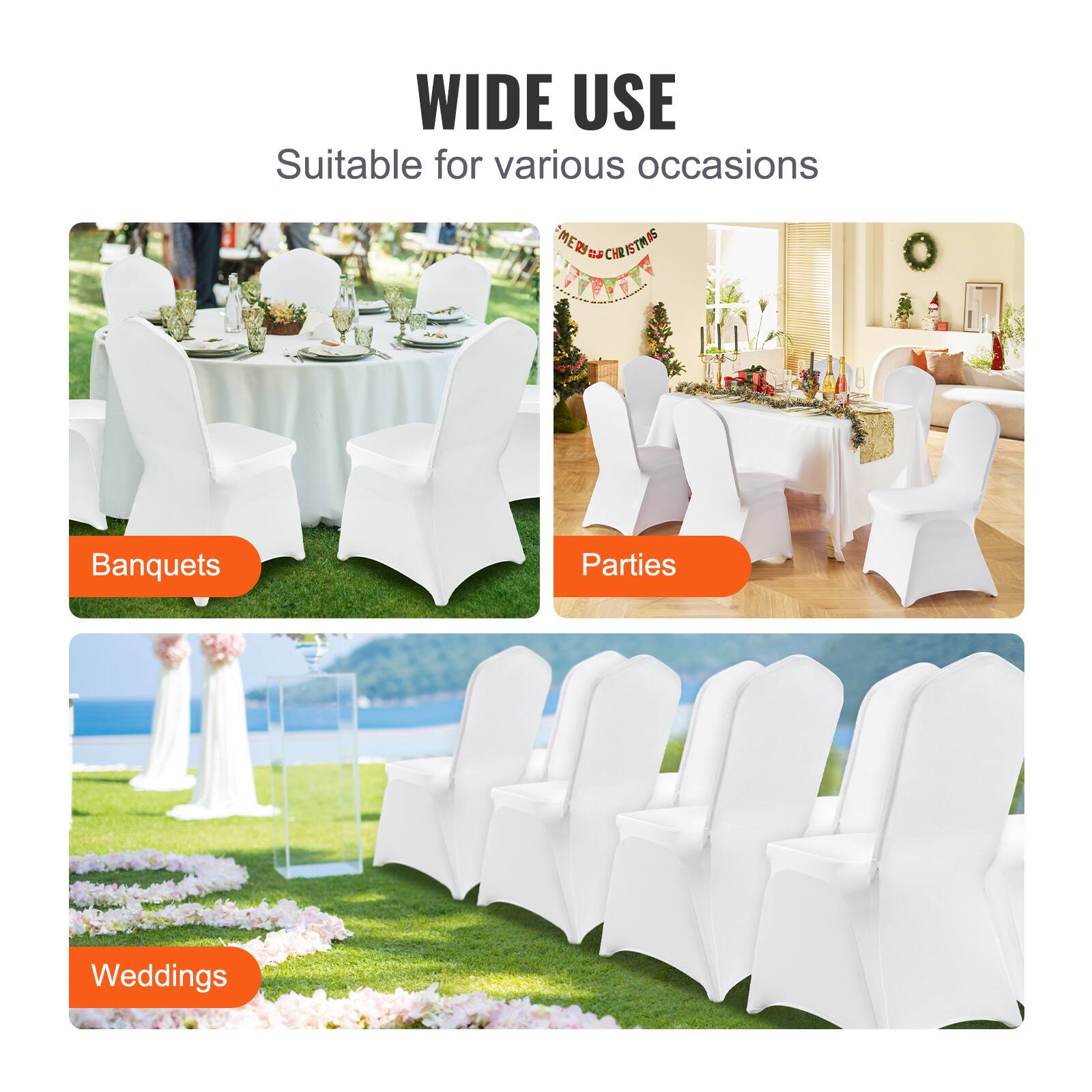 WIDE USE Suitable for various occasions Banquets Parties Weddings
