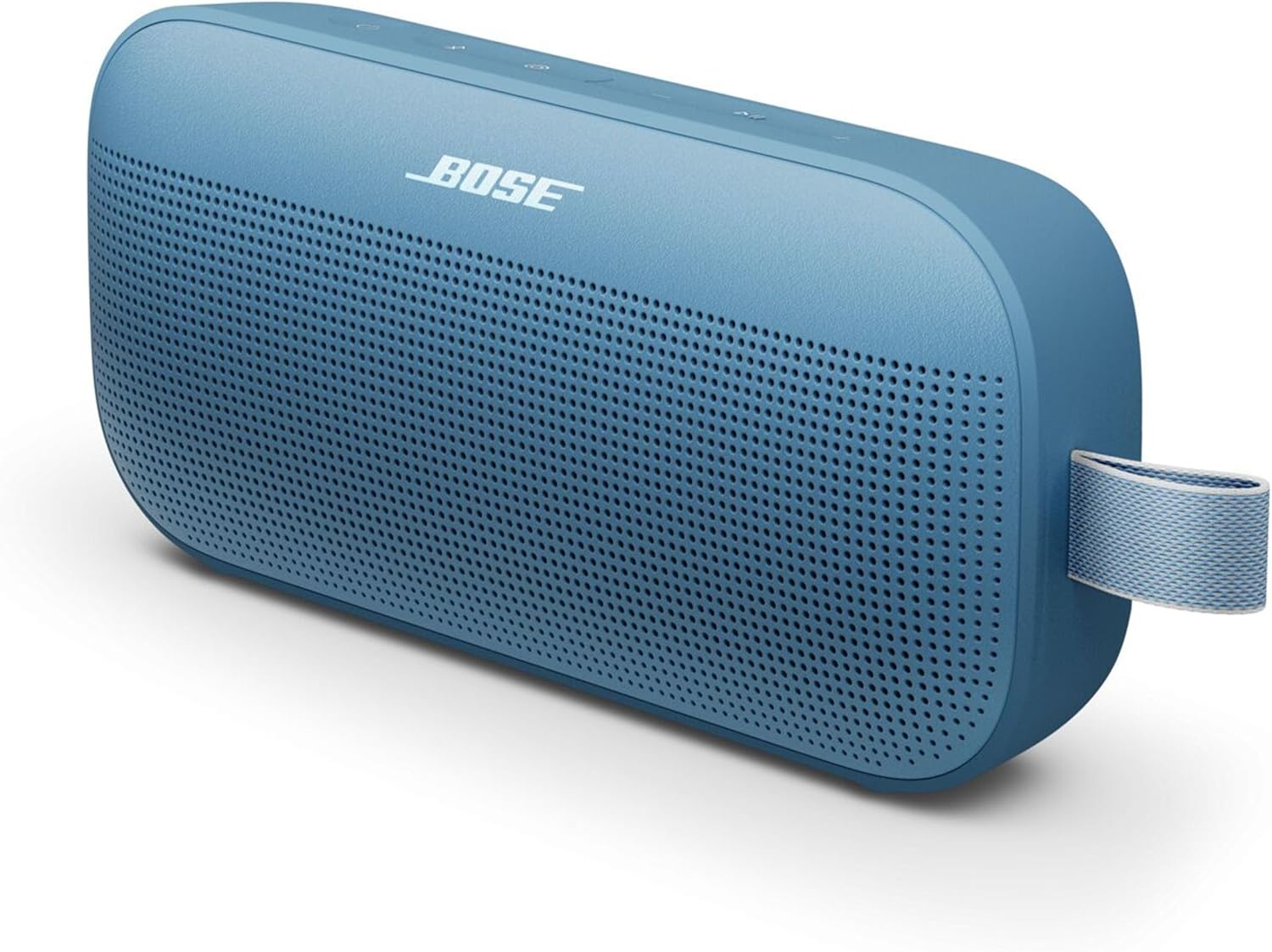 Angle. Bose - Bose SoundLink Flex Bluetooth Speaker (2nd Gen) Bundle with Fast Charger - Portable (Blue Dusk) - Blue Dusk.