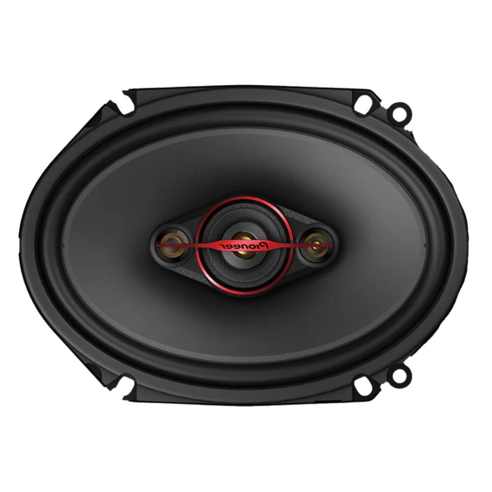 Alt View 2. Pioneer - Pioneer TS-801M Custom Fit 6x8" 80W RMS 4-Way Coaxial Speakers 4 Ohm.