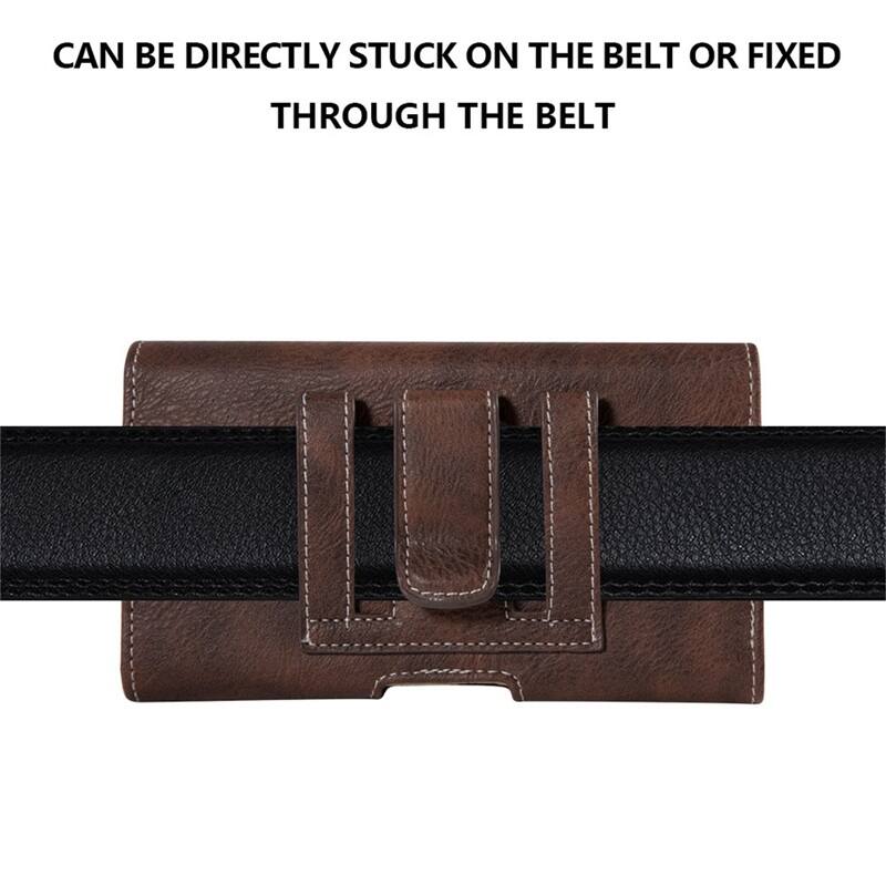 CAN BE DIRECTLY STUCK ON THE BELT OR FIXED THROUGH THE BELT