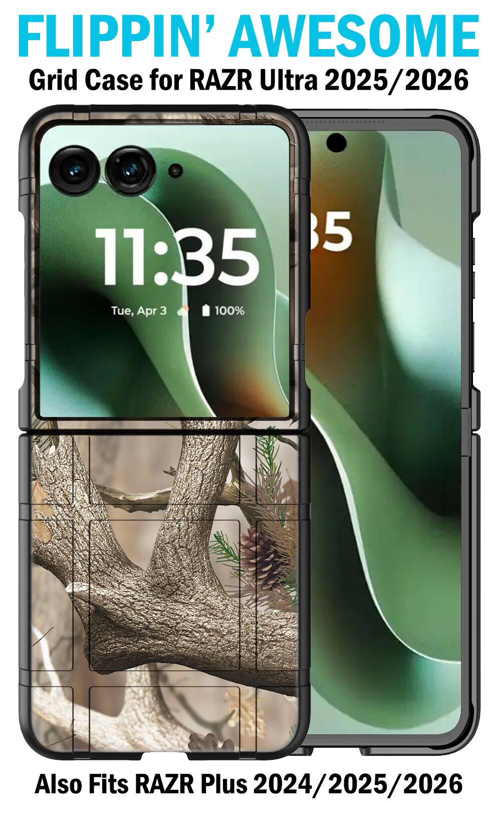 FLIPPIN' AWESOME Grid Case for RAZR Ultra 2025/2026

11:35 Tue, Apr 3 100%

Also Fits RAZR Plus 2024/2025/2026