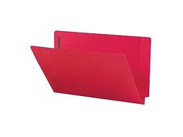 Smead - Shelf-Master Reinforced Classification Folder, 3/4" Expansion, Legal Size, 50/Box - Red