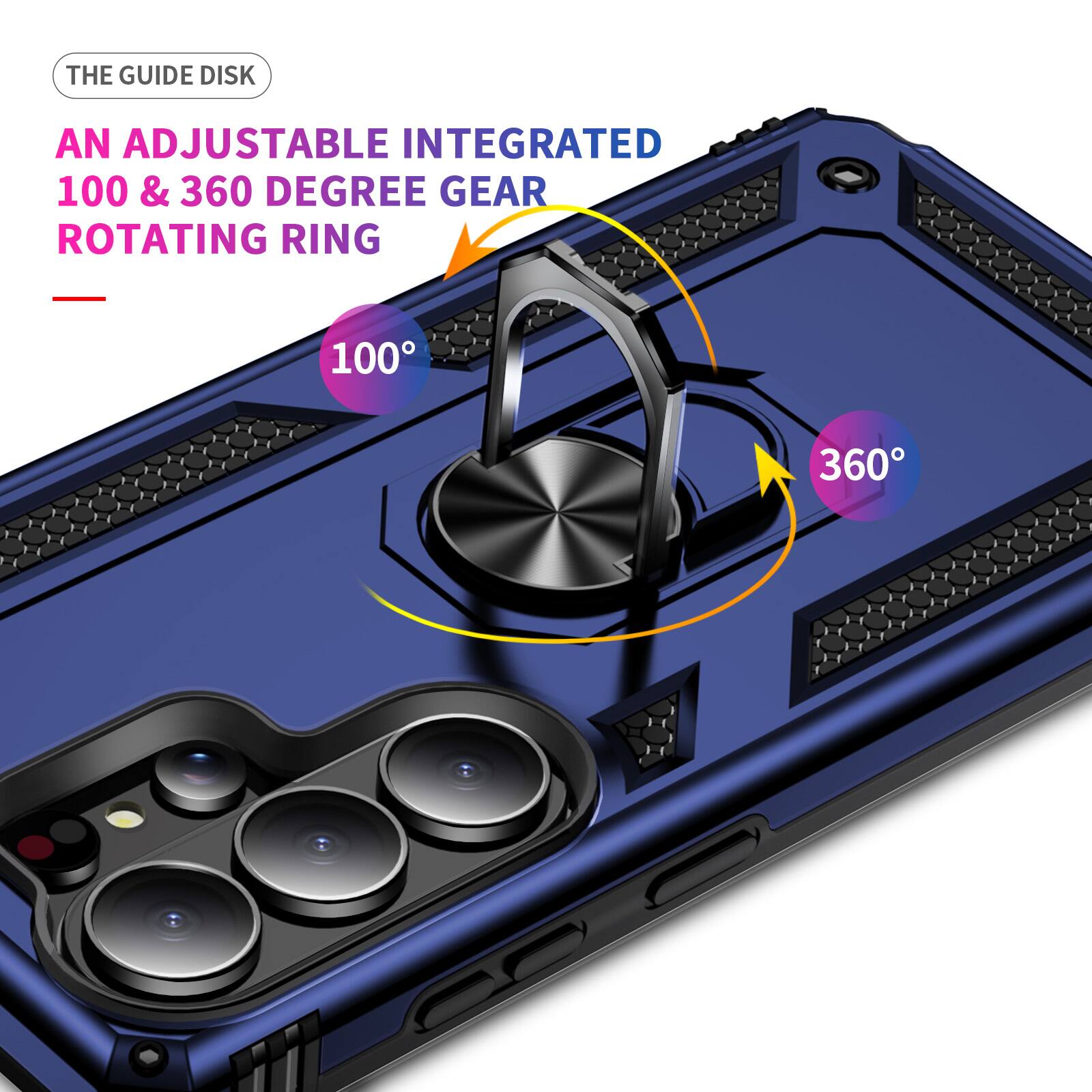 THE GUIDE DISK  
AN ADJUSTABLE INTEGRATED 100 & 360 DEGREE GEAR ROTATING RING