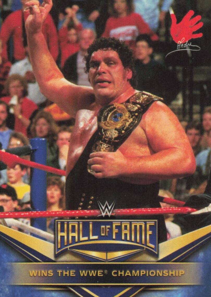 Find the Hall of Fame Wins the WWE Championship