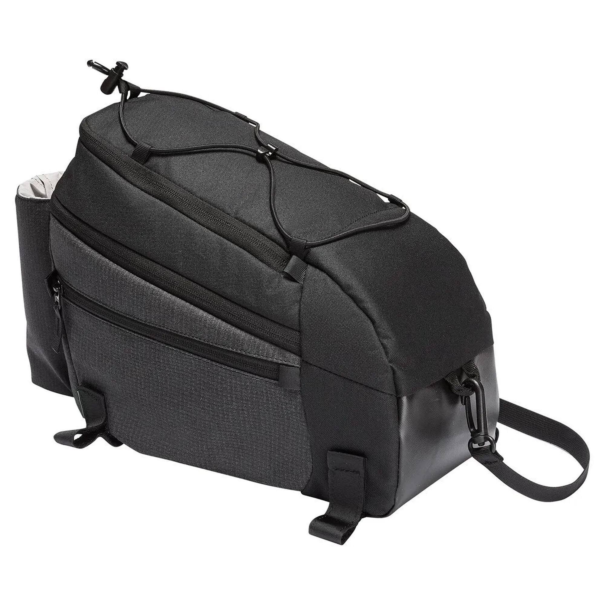 Alt View 1. VAUDE - Vaude Silkroad L Luminum Bike Rack Bag with Detachable Shoulder Strap - Black - Black.