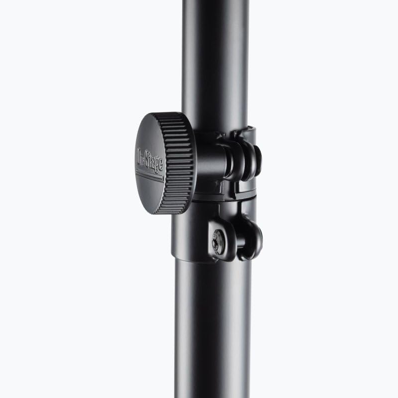 Alt View 8. On Stage Stands - On-Stage SS7748 Airlift Speaker Pole,Black - Black.