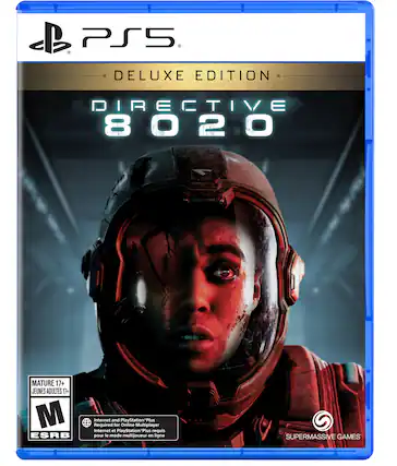 PS5 DELUXE EDITION
DIRECTIVE 8020
CULTA - MATURE 17+ JEUNES ADULTES 17+
M ESRB
Internet and PlayStation®Plus Required for Online Multiplayer
Internet et PlayStation®Plus requis pour le mode multijoueur en ligne
SUPERMASSIVE GAMES - M (Mature 17+)