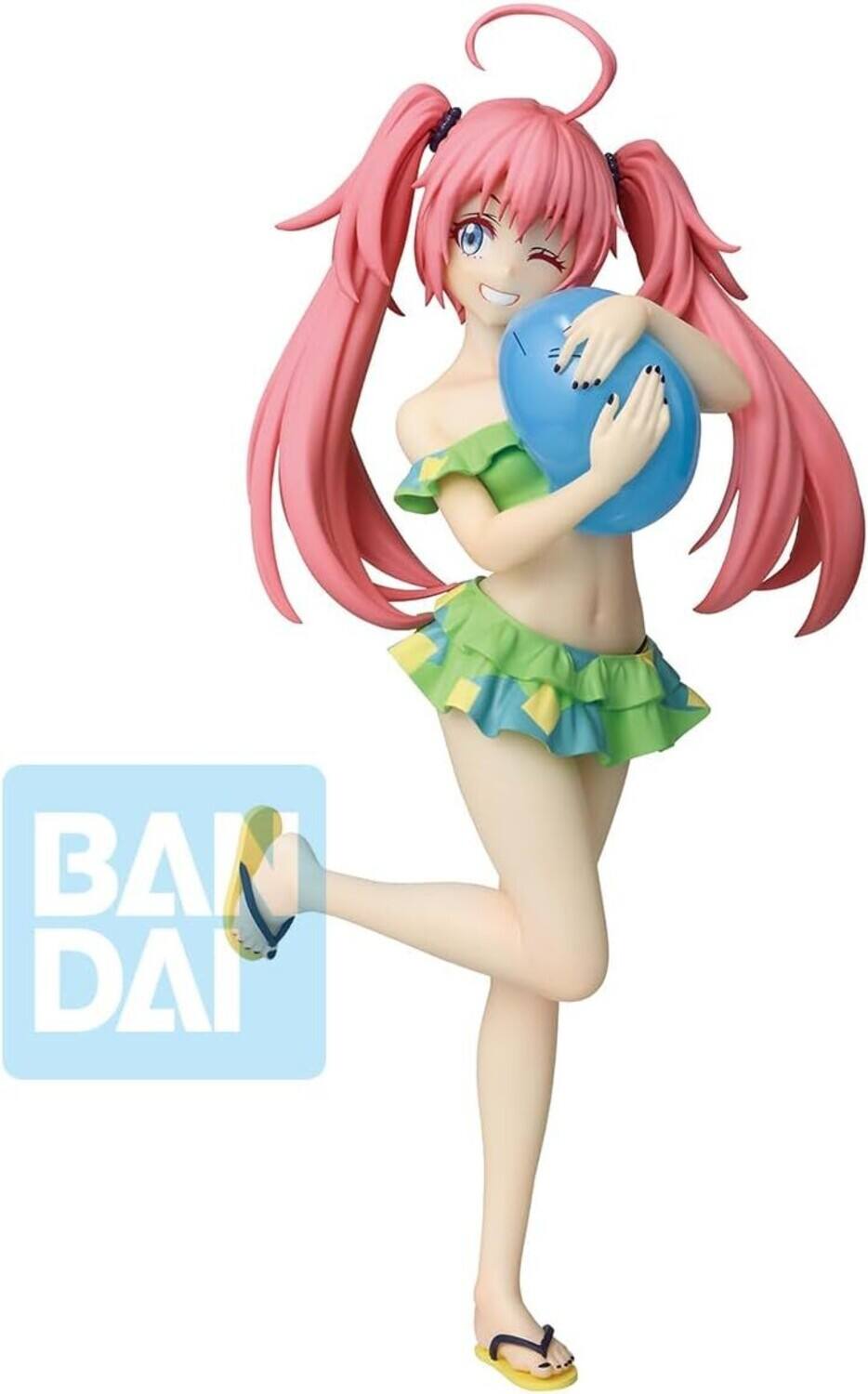 Alt View 1. Bandai - Ichibansho - That Time I Got Reincarnated as a Slime - Milim (Tears of the Azure Sea) Figure   - COLLECTIBLES - Multicolor.