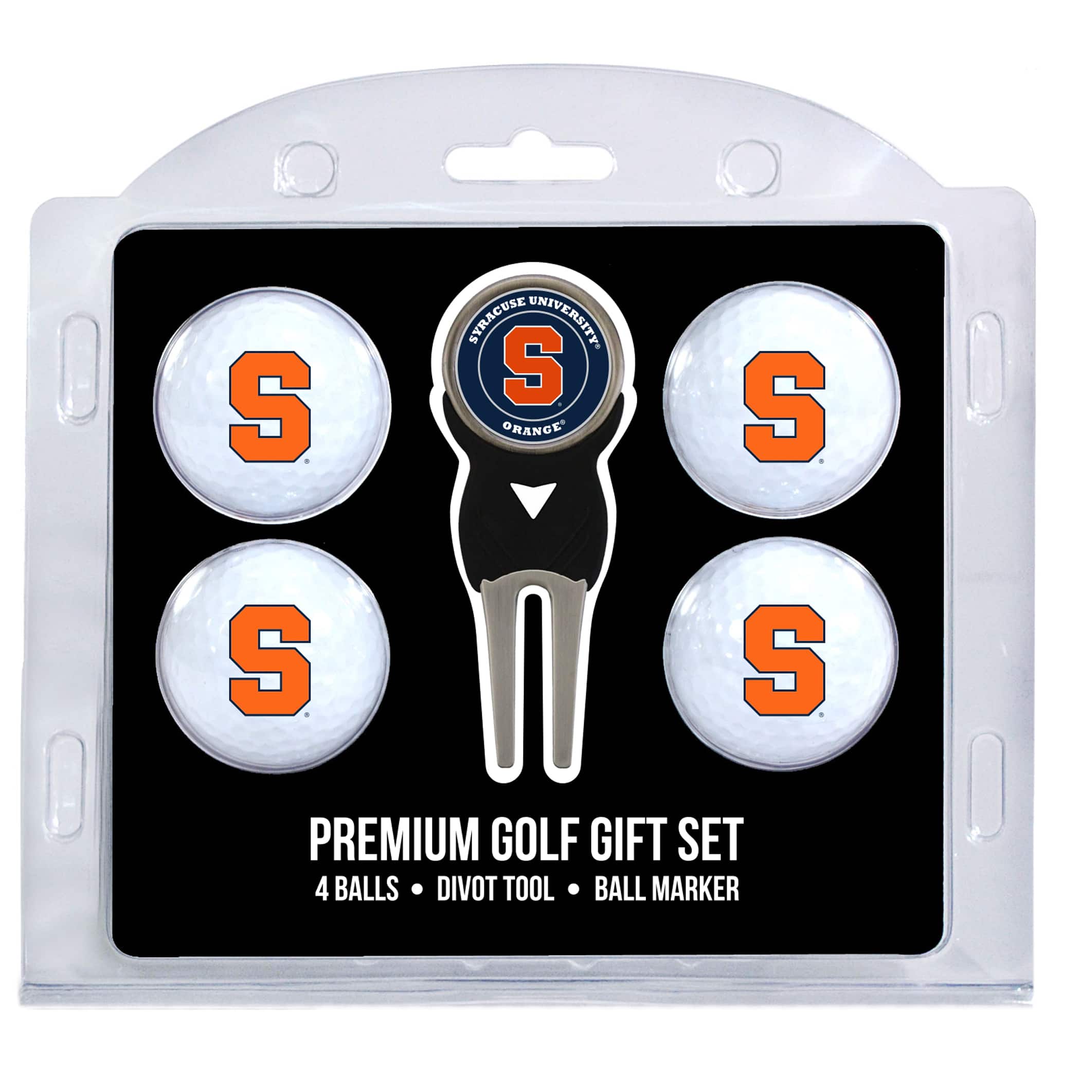Team Golf - Syracuse Orange 4-Ball Gift Set - Multicolor