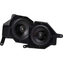 MB Quart - Tuned 6-1/2" Coaxial Car Speakers with Paper Cones (Pair) - Black