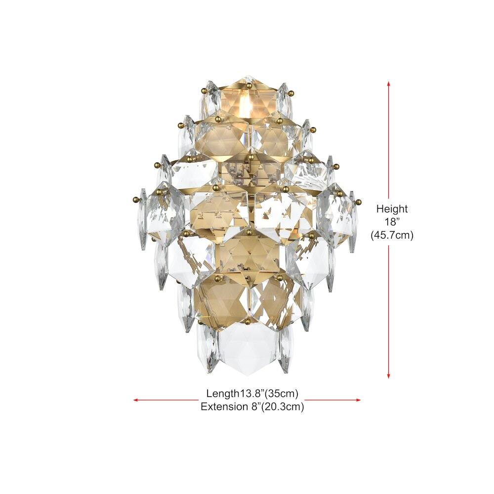 Height 18" (45.7cm)  
Length 13.8" (35cm)  
Extension 8" (20.3cm)