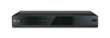 LG - DVD Player with USB Direct Recording - Black - Front_Zoom