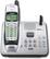 Front Standard. VTech - 5.8GHz Cordless Phone w/Digital Answering Machine - Silver/Black.