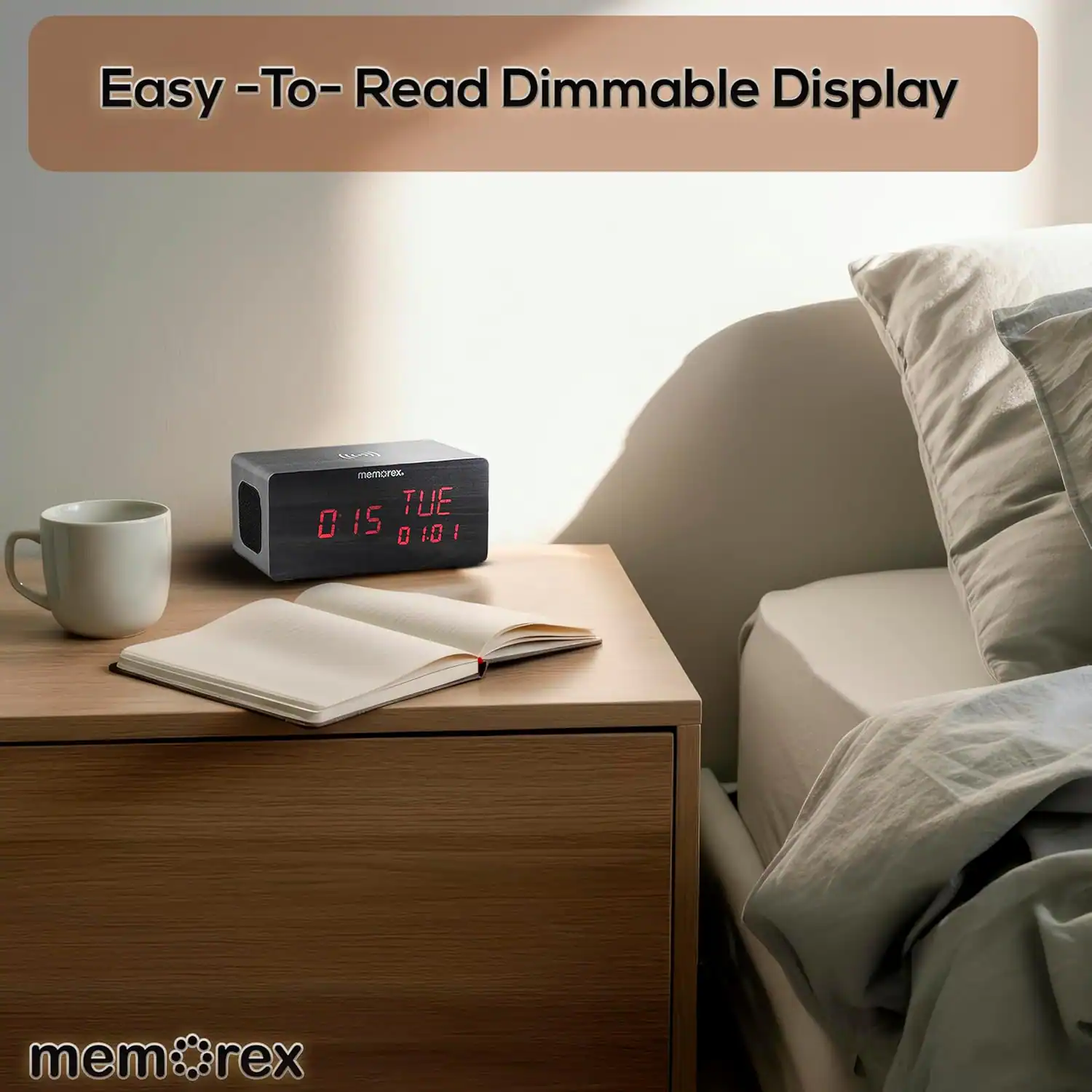 Easy-To-Read Dimmable Display

memorex