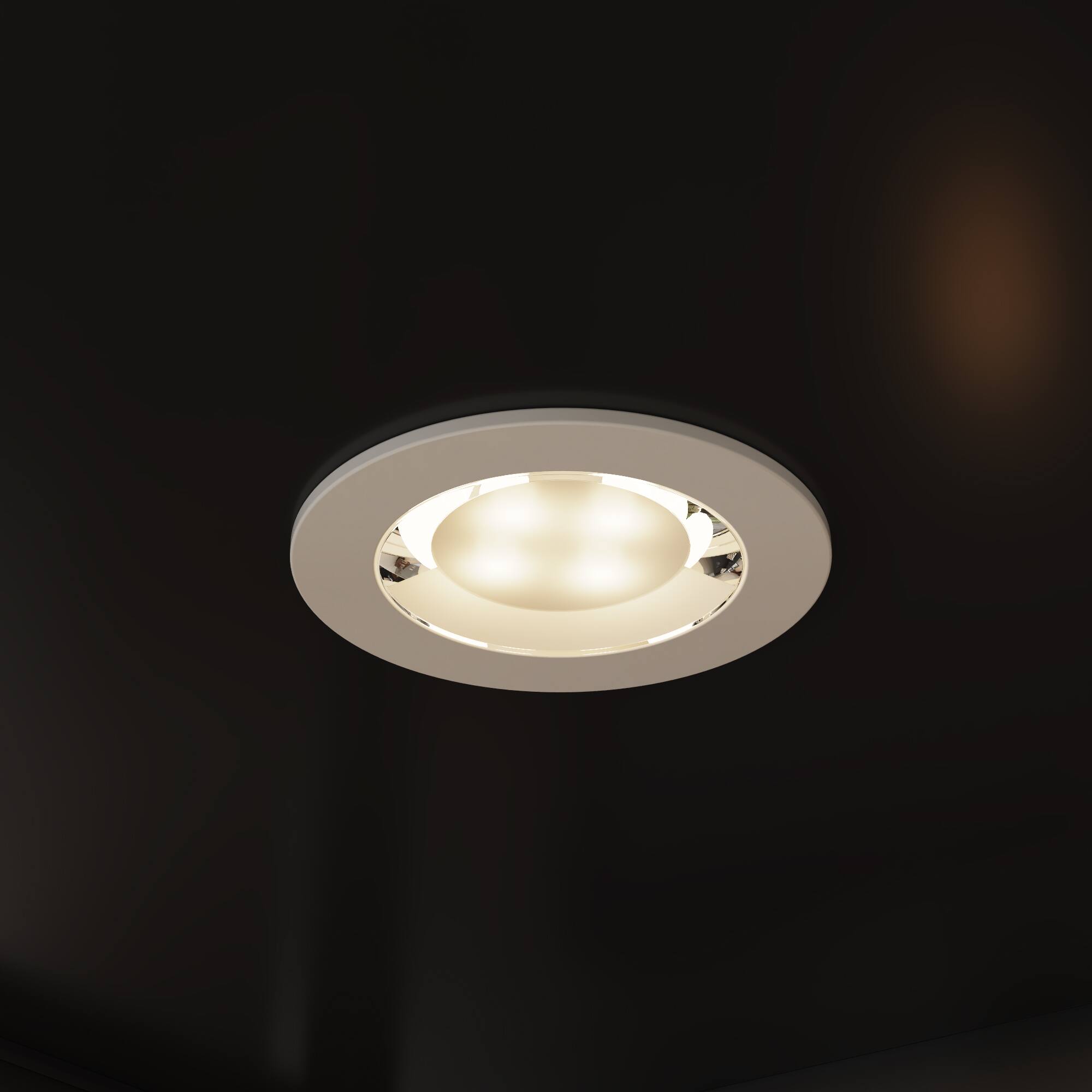 Alt View 4. Famapy - Tempered Glass Display Cabinet with LED Lights, Metal Frame Curio Cabinet for Collectibles and Storage - Black.