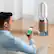 Alt View 2. Dyson - Purifier Humidify+Cool PH2 De-NOx - White/Gold.