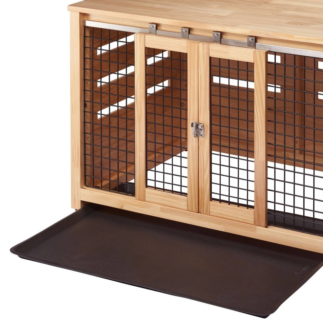 Alt View 20. TRINITY - 40" Natural Pet Crate Accent Table - Natural.