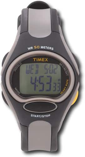 Front Standard. Timex - Watch with Digital Heart Rate Monitor.