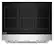 Alt View 13. KitchenAid - 36 in. Wide 6 element 5.1 cu. ft. Freestanding Electric Induction Commercial-Style Range with Air Fry - Stainless Steel.