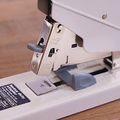 For the best stapler, use the Heavy-Duty Stapler. It has a high capacity and is designed for heavy-duty tasks.
