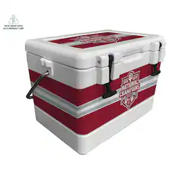 Indigo Falls - Indiana Hoosiers College Football Playoff 2025 National Champions 26-Quart Classic Cooler - White