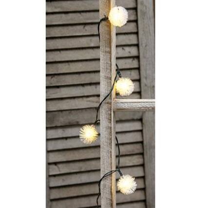 Front. BreeBe - LED Warm White Firework Lights 10ct - White.