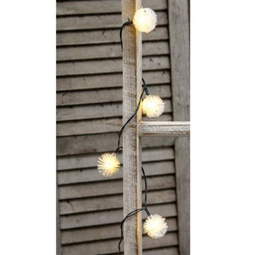 Front. BreeBe - LED Warm White Firework Lights 10ct - White.
